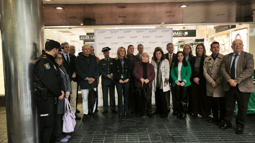Concentración de la Asociación Española contra el Cáncer en Córdoba