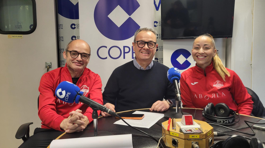 David Ontaneda, Mariano Calvo y Catalina Olano