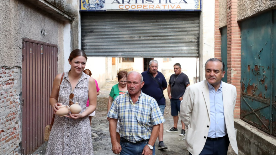 El alcalde visita La Purísima