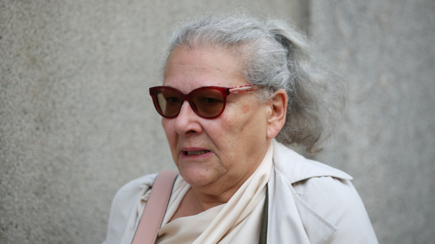 La empresaria Carmen Pano a su llegada al Tribunal Supremo, a 9 de abril de 2026