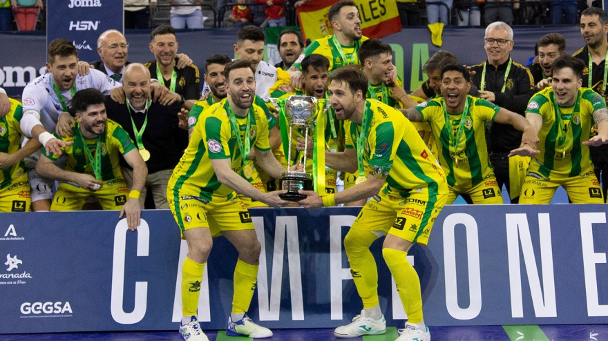 El Jaén FS levanta su cuarta Copa de España