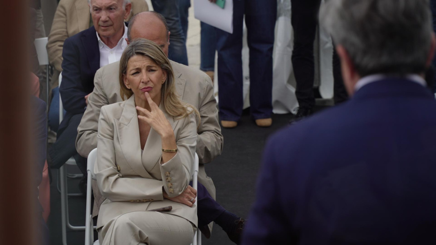 Yolanda Díaz en A Coruña