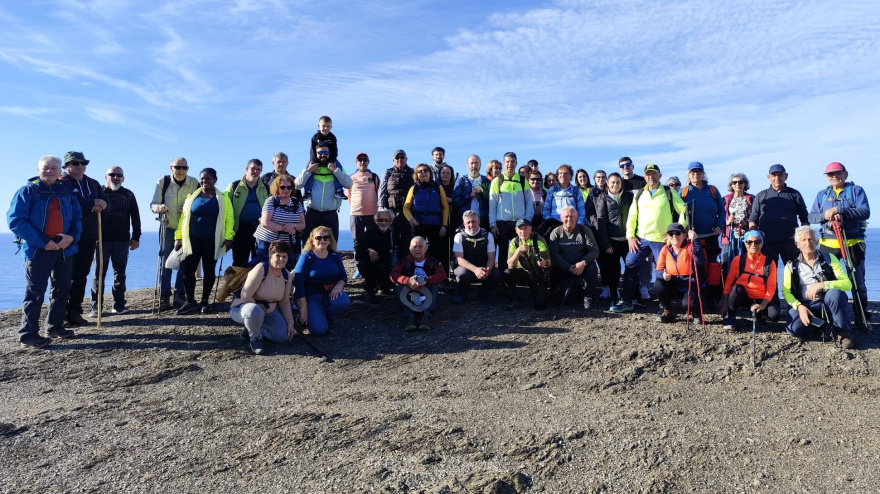 Foto de familia de una de las salidas del Programa 2026