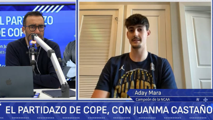Aday Mara, en El Partidazo de COPE