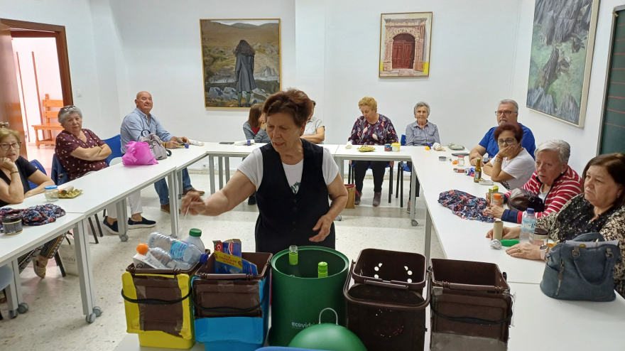 Taller de reciclaje de residuos