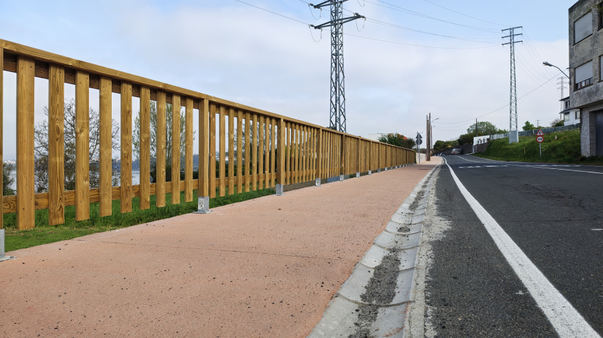 Las aceras ya están disponibles para los viandantes