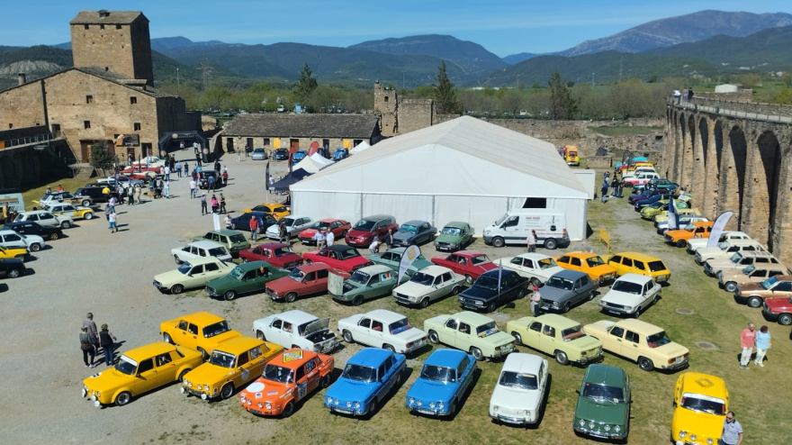 Ainsa acoge la concentración de clásicos