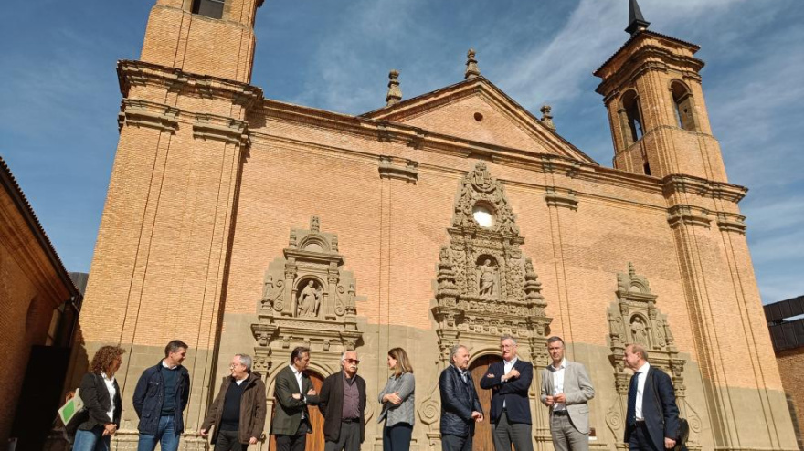 La fachada ha sido objeto de trabajo de rehabilitación