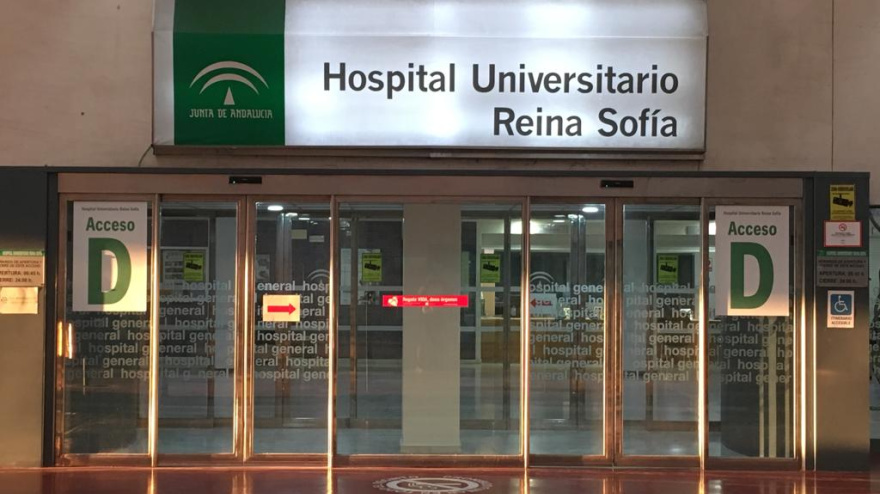 Una de las puertas de entrada del Reina Sofía