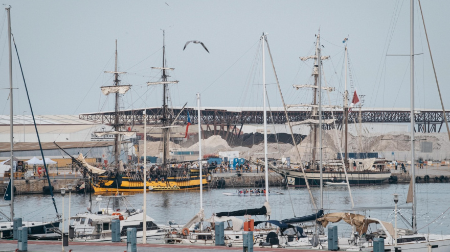 Escala a Castelló reúne once embarcaciones históricas