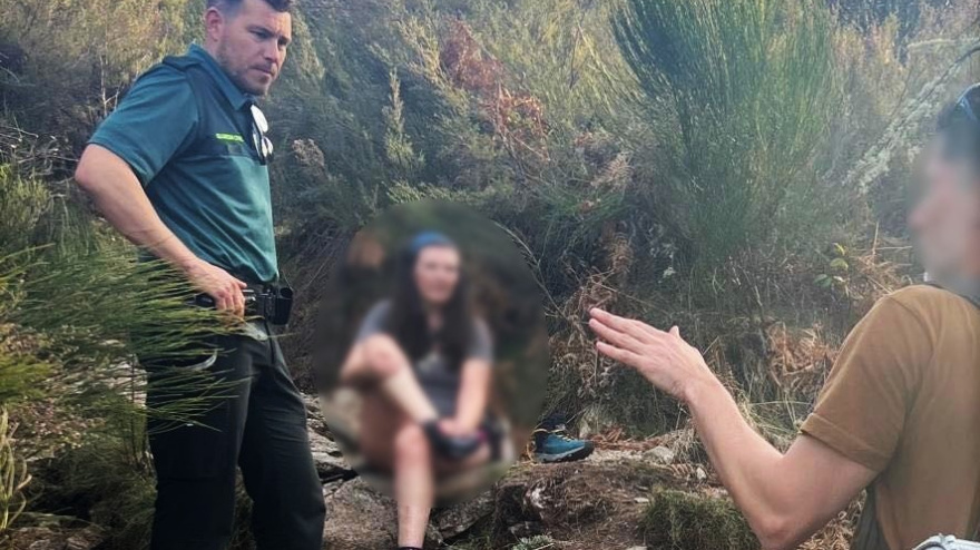 Persona desorientada en la naturaleza en Zamora