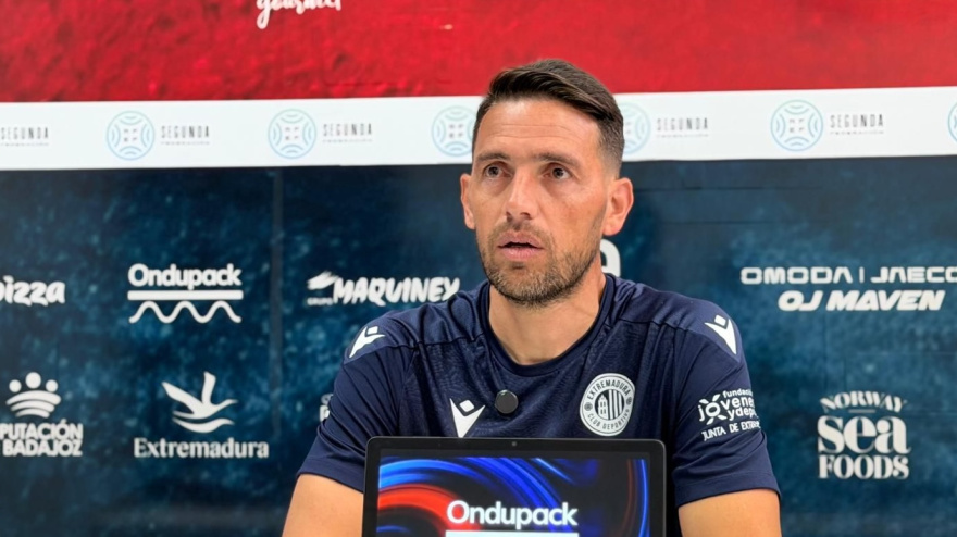 David Rocha, técnico del CD Extremadura