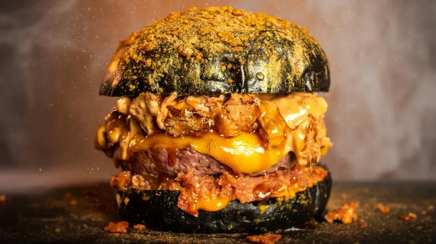 La hamburguesa royale gold entre las que se pueden encontrar en Vitoria