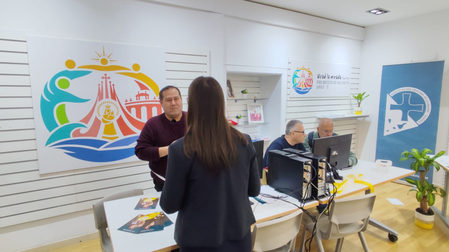 Oficina informativa de la visita del Papa