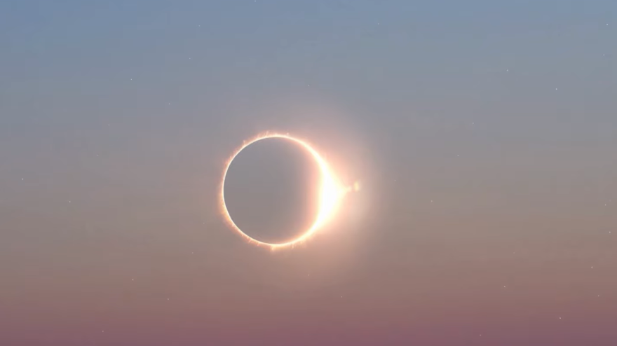 Imagen de un eclipse solar - COOCV