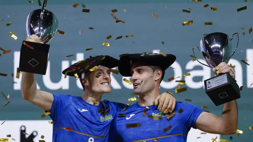 Laso (izquierda) y Albisu conquistan el Parejas 2026