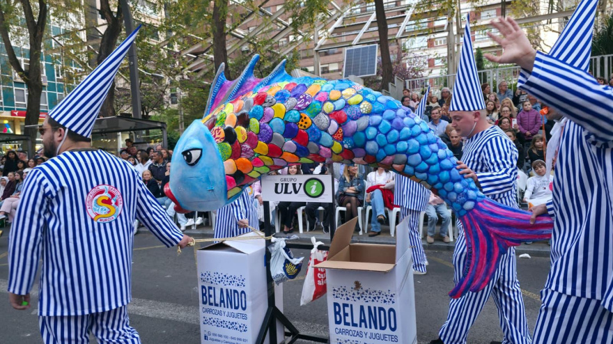 Sardineros en el Velatorio de la Sardina
