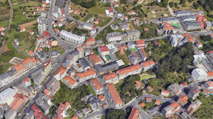 Vista aérea de Fene