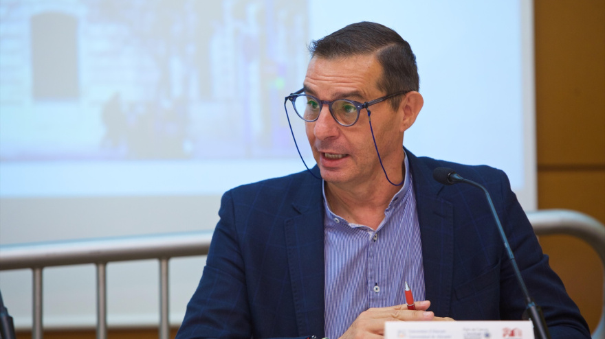 Jorge Olcina, meteorólogo y catedrático de la UA