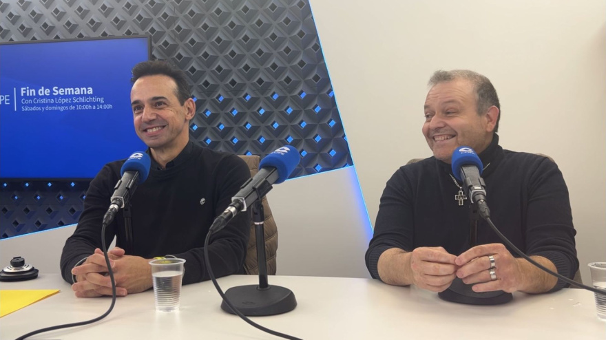 El doctor José Luis Fernández-Cañamaque y José Diego Rodríguez