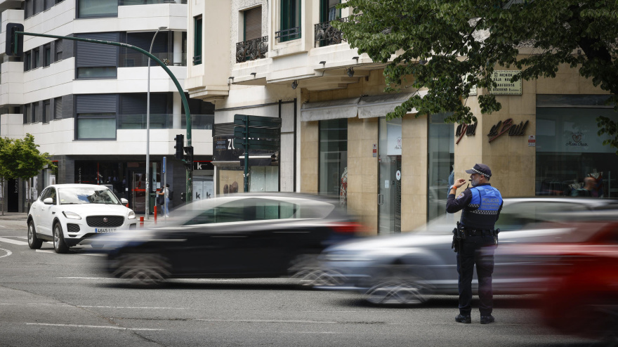 Imagen de archivo de la Policía Municipal de Pamplona