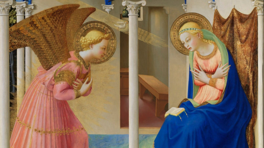 'La Anunciación', Fra Angelico (1426)