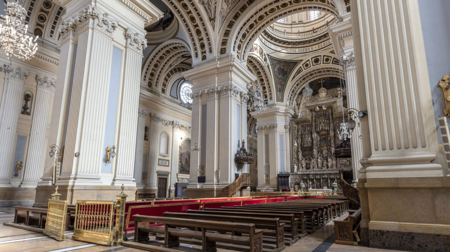 Altar mayor de la Basílica del Pilar de Zaragoza