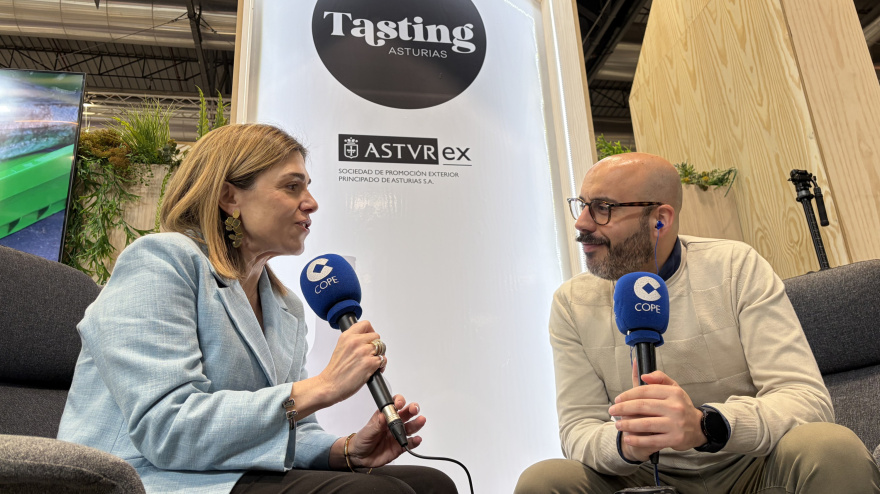 Marián Álvarez y Marcos Martín en el Salón Gourmets