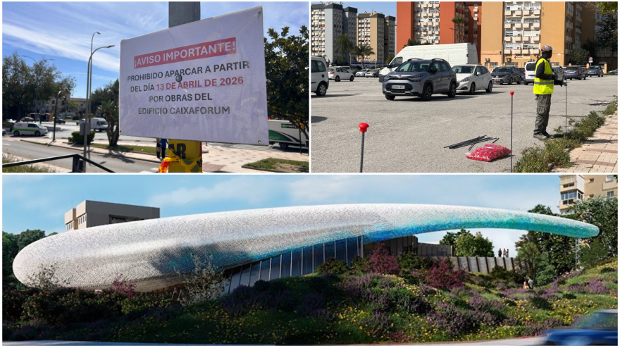 Vecinos de Cruz de Humilladero exigen alternativas al Ayuntamiento de Málaga tras la eliminación de trescientas plazas de aparcamiento por la construcción del CaixaForum