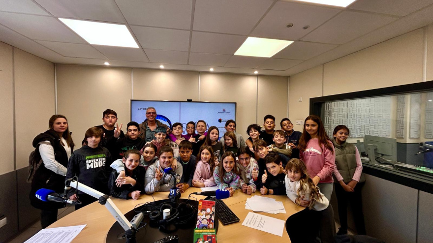 Alumnos del CEIP Mediterráneo