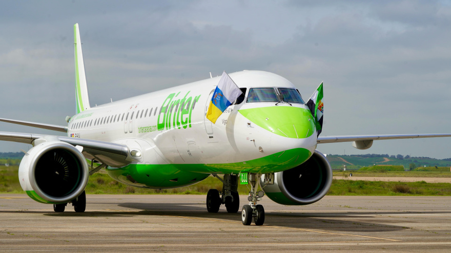 Avión de la compañía Binter