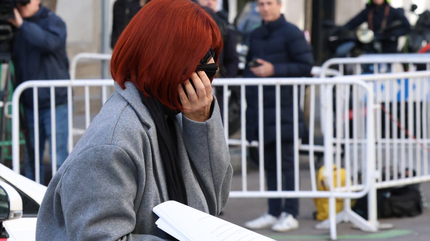 La expareja de Koldo García, Patricia Uriz, a su llegada al Tribunal Supremo