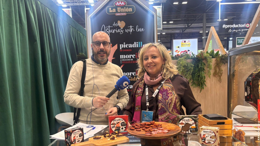 Inmaculada Riesgo, de Embutidos La Unión, en el programa especial de COPE desde el Salón Gorumets 2026