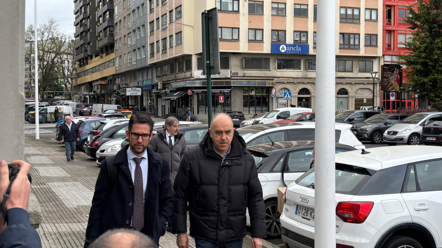Manuel Reija llega a la Audiencia Provincial de A Coruña