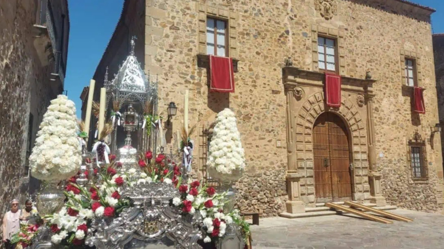 Procesión del Corpus en Cáceres