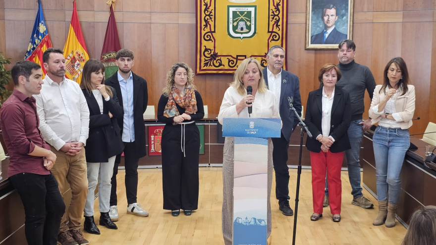 La alcaldesa de Calp señala al PP por la crisis de gobierno que deja al tripartito en minoría