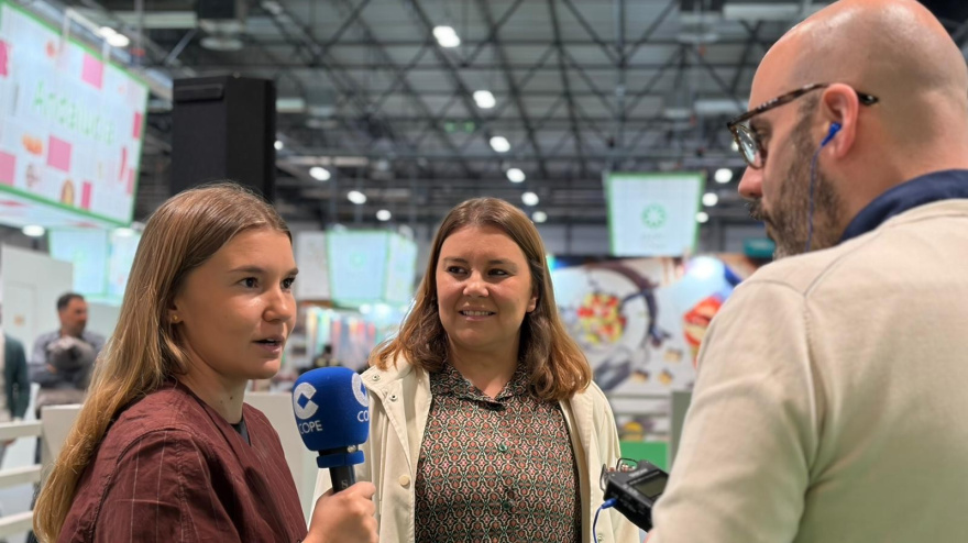 Leticia y Loreto Heres Lueje, de Covadongas, en el especial de COPE Asturias desde el Salón Gourmets 2026