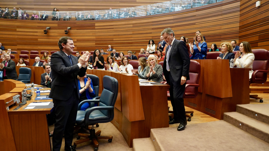 Sesión constitutiva de las Cortes de Castilla y León de la XII Legislatura.