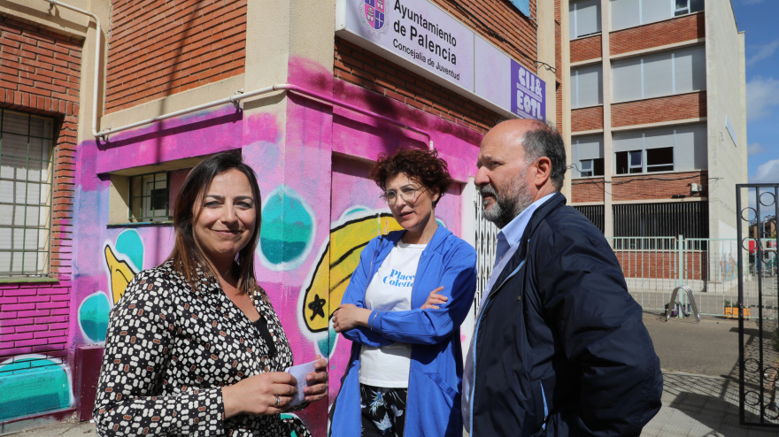 Miriam Andrés, en el Espacio Joven de Palencia