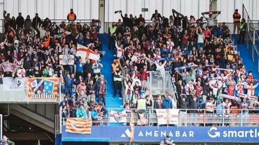 Afición de la SD Huesca