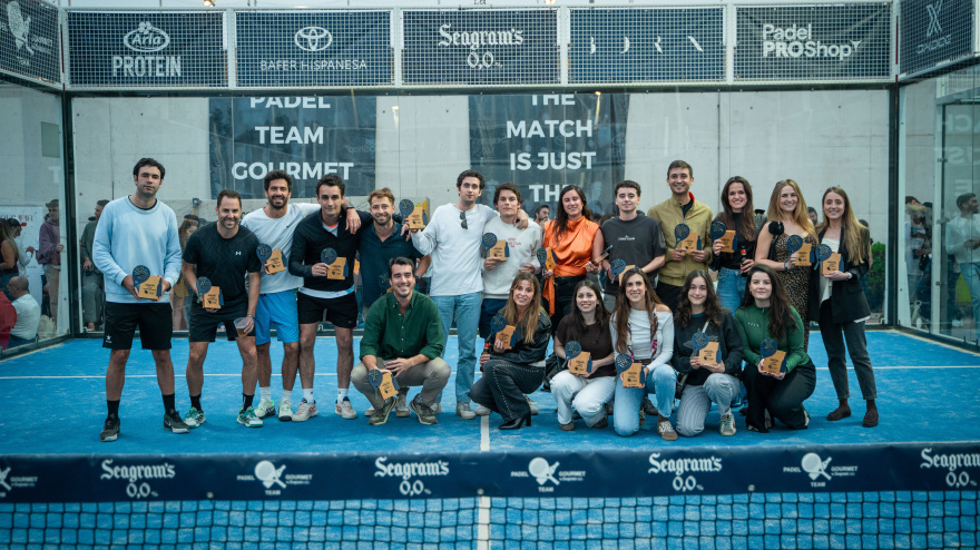 Ganadores del Padel Team Gourmet