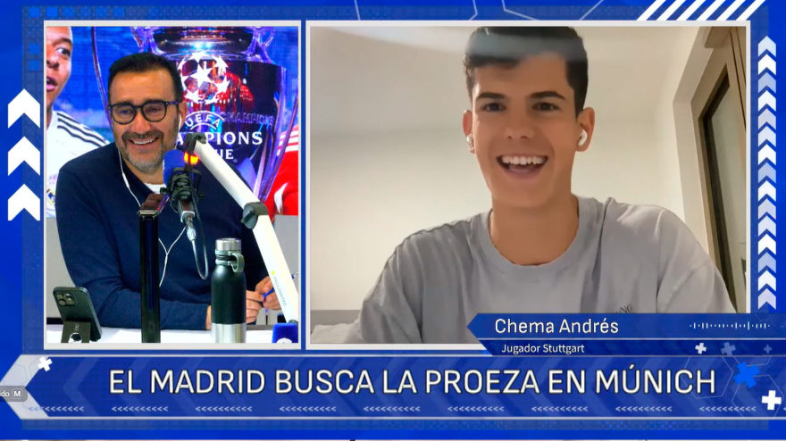 Juanma Castaño entrevista a Chema Andrés, jugador del Stuttgart