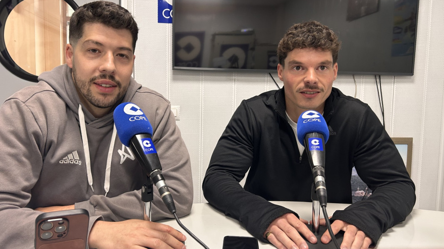 Alajendro Carbonell y Pablo Pantoja en Cope