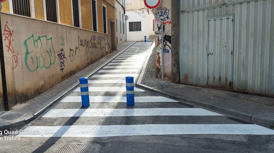 Alicante mejora la movilidad peatonal y viaria en varias calles del barrio de San Antón atendiendo a los vecinos