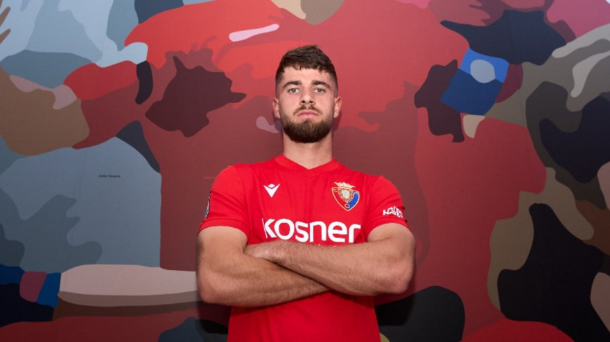 Iker Muñoz, futbolista de Osasuna