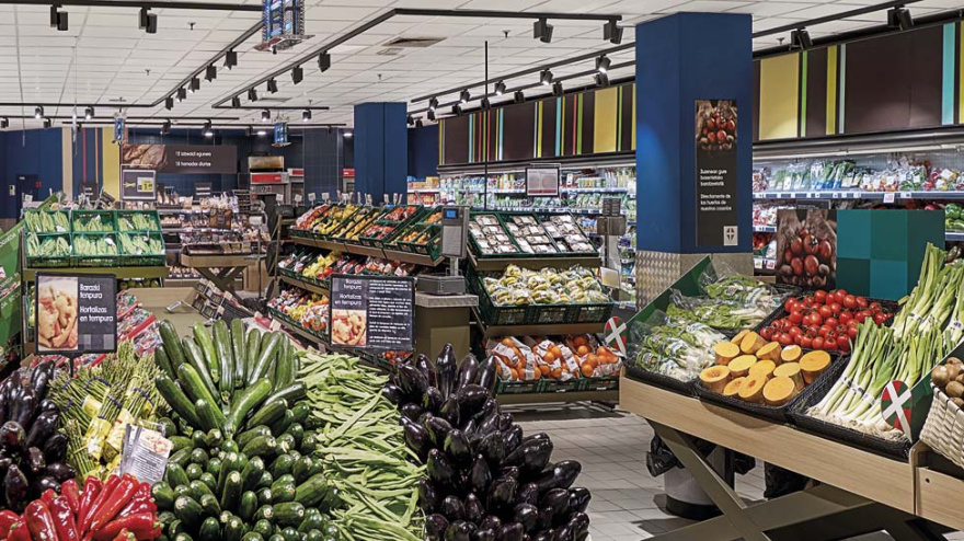 Interior de un Eroski