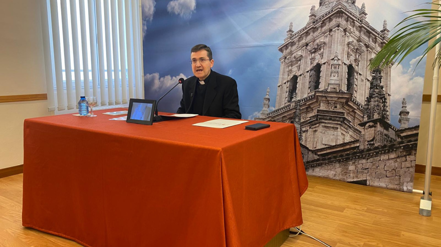 El administrador diocesano de Osma-Soria, Gabriel Ángel Rodríguez, ha presentado los actos conmemorativos del aniversario de la elección episcopal de San Pedro de Osma