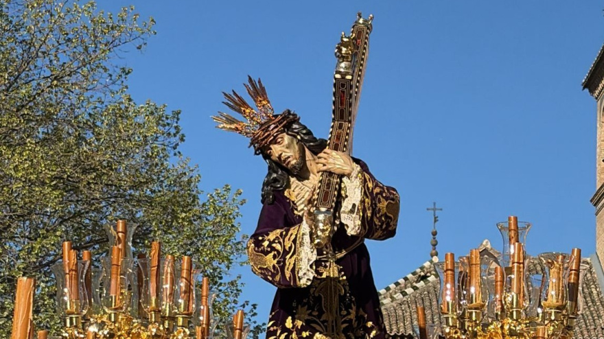 Jesús de la Amargura titular de la Cofradía del Vía Crucis