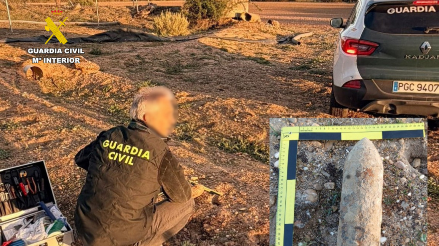 Explosivo encontrado en Coreses
