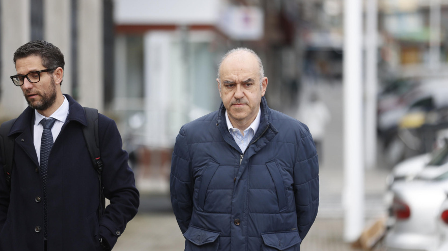 Miguel Reija, camino a la Audiencia Provincial de  A Coruña